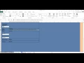 Excel project