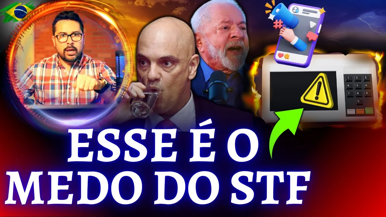 O Medo do STF com as redes sociais é que isso seja revelado