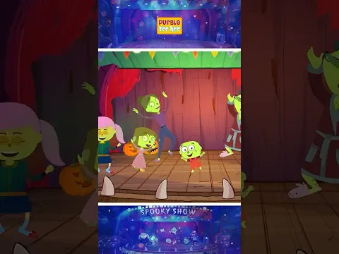🧟‍♂️💃 ¡Bailemos con los Zombis! - Canción de Halloween para Niños #shorts #spooky #kidssongs
