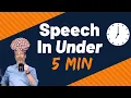Lagu How To Memorize Any Speech In 5 Minutes or Less
