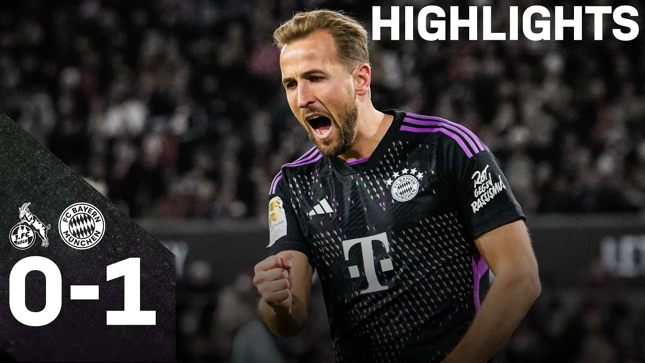 Kane Goal Secures 6th Consecutive League Win! | Köln vs ...