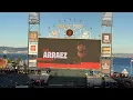 San Francisco Giants vs Sultanes de Monterrey Starting Lineup Exhibition Game 2 26