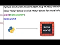 Print Hello World in Python MindBehindCode