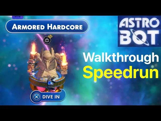 Astro Bot: Armored Hardcore (Full Walkthrough and Speedrun) Rennaisance Man