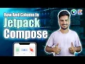 Row Column in Jetpack Compose Hindi Layouts Basic Sizing Part 3