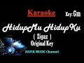Download Lagu Hidupmu Hidupku (Karaoke) Zigaz/ Nada Asli/ Original Key Gm /Male Key