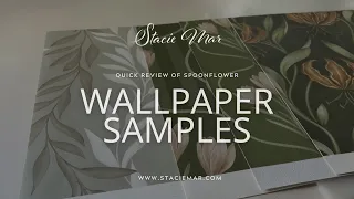 What Spoonflower Wallpaper Samples Actually Look Like Honest Review Comparison