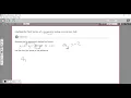 Finding the first terms of a sequence using a recursive rule