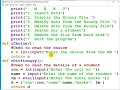 009 Part 2 of 3 Modify Delete Search Binary File Menu Driven Program