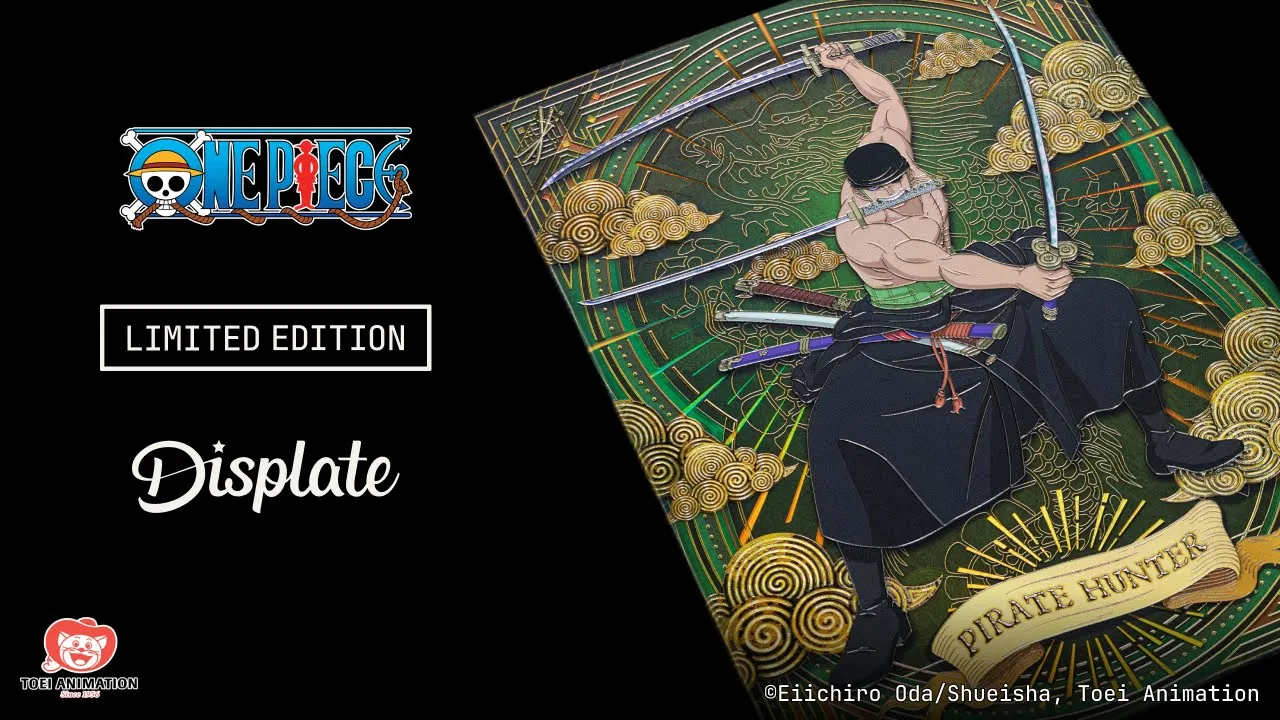 Displate Metal Posters — Displate - One Piece Zoro Limited Edition Metal Poster (YouTube video ad)