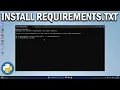 How To Install Requirements txt in Python - Easy Fix