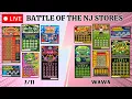 BATTLE OF THE STATES NEW JERSEY vs PENNSYLVANIA SCRATCH OFF TICKETS