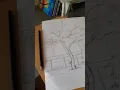 rough sketch of college campus