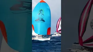 Racing the Big Boys; Delos & Parlay Revival! #calicoskiessailing#svdelos#parley revival