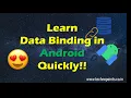 How to use Data Binding in our Android App Learn Data Binding quickly and easily