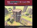 Unity Shortcut Tip Disable and Enable Objects in a Flash
