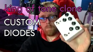 Guitar Pedal Build King of Tone clone mods Stewmac Two Kings kit