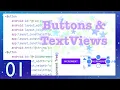 01 Buttons and TextViews