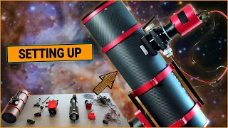 how to set up your 1st telescope for astrophotography
