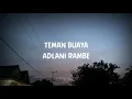 Download Lagu TEMAN BUAYA - ADLANI RAMBE (COVER) LIRIK