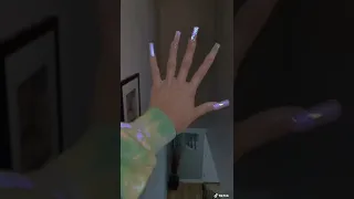 Glossy nails