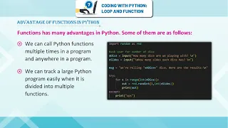 Coding with Python Loop and Function - Kaizen Core Class 8
