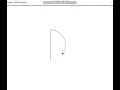 Python Turtle - Draw letter D