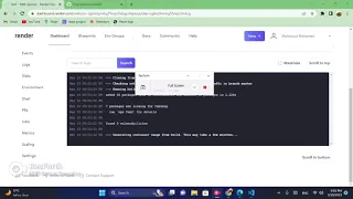 How Deploy Node js project in render com