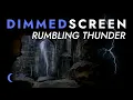 Download Lagu Rumbling Thunder and Rain Sounds for Sleeping - Dimmed Screen | Deep Sleep, Rolling Thunder Sounds