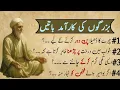 Lagu Buzurgo ki hikmat ki batain l important sayings by old people.