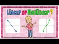 Classify Graphs Equations as Linear or Nonlinear 8 F A 3 Grade 8 Math