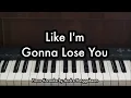 Download Lagu Like I'm Gonna Lose You - Meghan Trainor ft. John Legend | Piano Karaoke by Andre Panggabean
