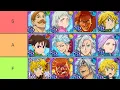 GRADING THE GRAND CROSS WIKI TIER LIST HOW BAD IS IT Seven Deadly Sins Grand Cross