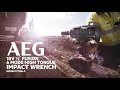 AEG 18V FUSION 6 Mode High Torque Impact Wrench in action