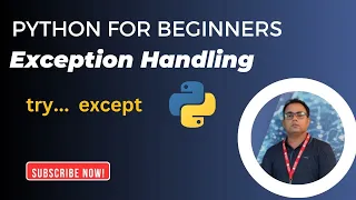 Python Exception Handling try-except in Python finally and else block in Python