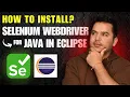 How to Install Selenium WebDriver for Java in Eclipse Step-by-Step Setup Guide