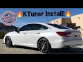 KTuner V2 Install - 2018 Honda Accord 2 0T 10AT Part 1