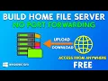 Build Your Own Home File Server Access From Anywhere FREE No Port Forwarding