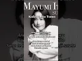 Lagu Kokoro No Tomo - Mayumi Itsuwa #lyrics #shorts