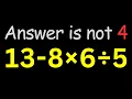 YOU vs 6th GRADE MATH Only 1 Pass