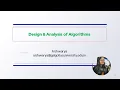 Time Complexity Analysis - Iterative Algorithms