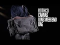 Rothco Brown Canvas Long Weekend Bag - 9689 - Video 2 of 1
