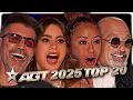 Download Lagu TOP 20 Auditions on America's Got Talent 2025!