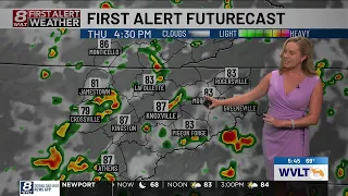 Storm chances remain through late week
