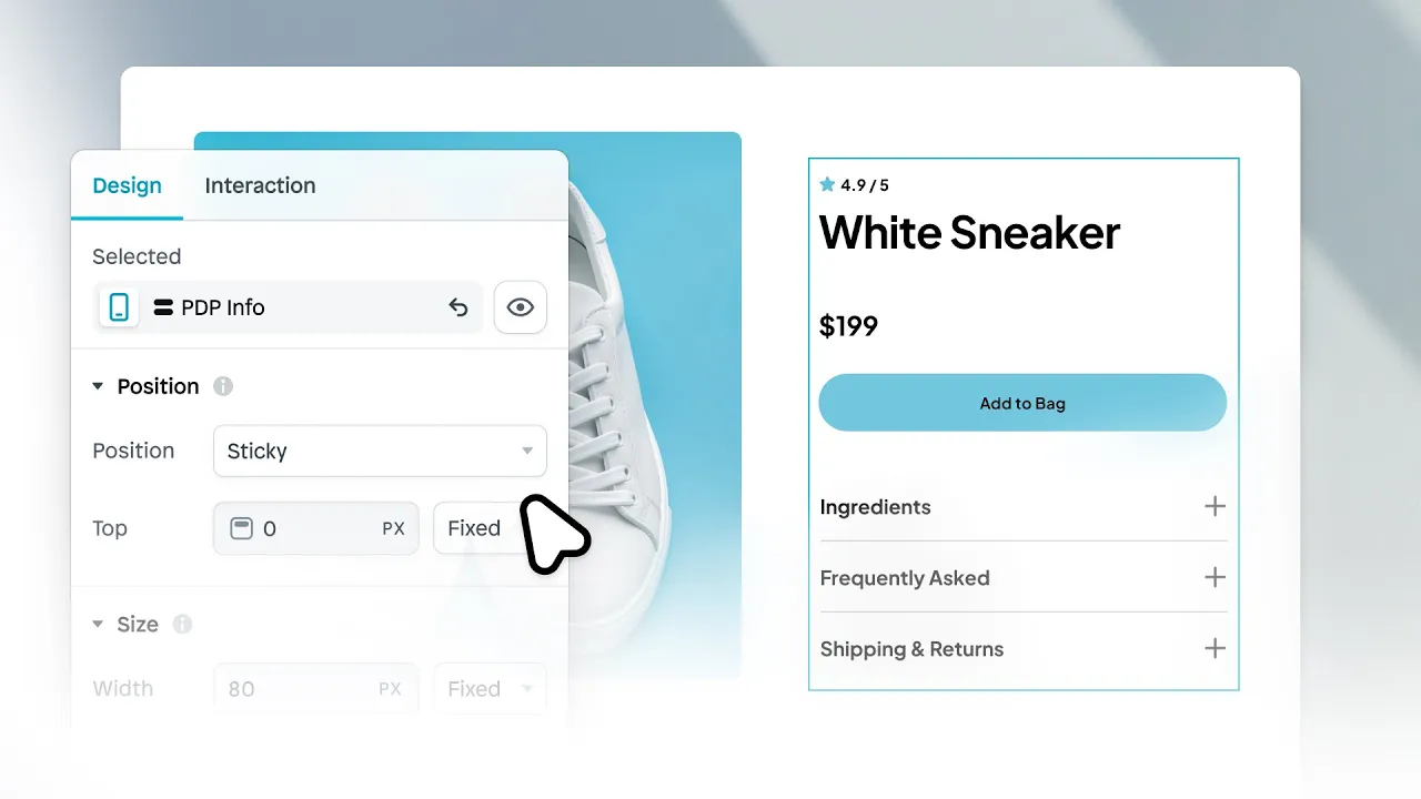 Template library & Position Sticky - YouTube thumbnail