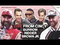 Burrow on Taunting Ridder on Porta-Potty Recruitment and Brown Jr on NFL s Spiciest White Boy
