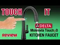 Delta Monrovia Kitchen Faucet with Touch2O Technology - Review and DIY