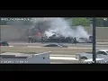 Massive car fire slows traffic on Florida interstate