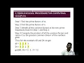 DAA 1 6 Middle school procedure for computing gcd