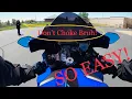 Motorcycle License Endorsement Road Skills Test Utah R1 1000cc Liter Bike EASY PASSED DMV
